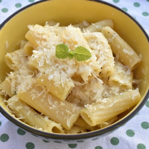 Citronpasta - nem opskrift på pasta med citron