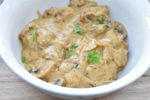 Champignon a la creme opskrift - flødestuvet champignon