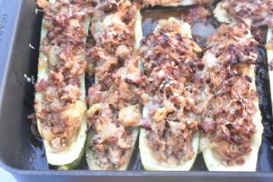 Fyldte squash - nem opskrift på fyldt farseret squash