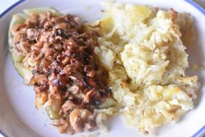 Fyldte squash - nem opskrift på fyldt farseret squash