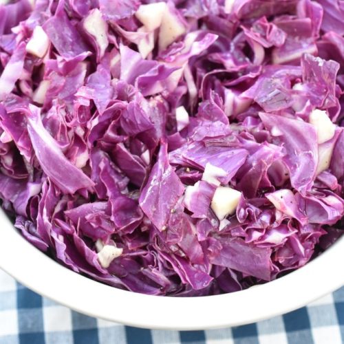 Marineret spidskål - salat med rød spidskål i nem marinade