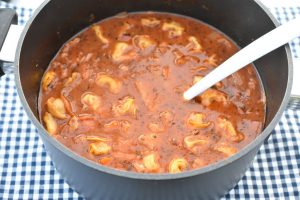 Tortellini suppe med bacon og fløde - one pot 