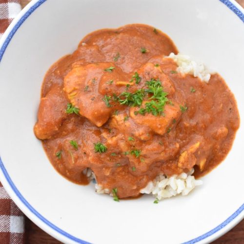 Tikka masala - nem opskrift på chicken tikka massala