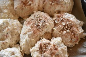 Grove æbleboller med havregryn - nem opskrift