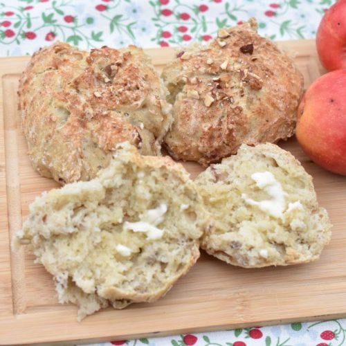 Grove æbleboller med havregryn - nem opskrift