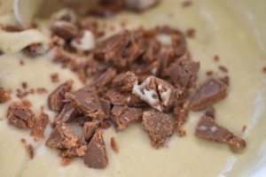 Daim muffins - nem muffin opskrift med Daim chokolade