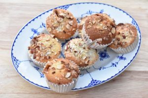 Daim muffins - nem muffin opskrift med Daim chokolade