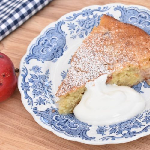 Fransk æblekage - nem opskrift på hjemmebagt æblekage