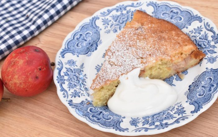Fransk æblekage - nem opskrift på hjemmebagt æblekage