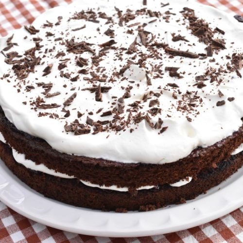Rugbrødslagkage - opskrift på sønderjysk brødtorte