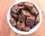 DSC_0813 • nogetiovnen.dk Rugbrødscroutoner i ovn el. airfryer - sunde croutoner