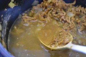 Millon karry med ris - nem hurtig udgave af boller i karry