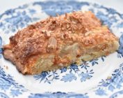 Butterdejsstang med æble marcipan fyld - butterdejskringle