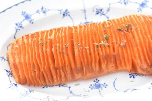 Hasselback butternut squash i ovn - nem opskrift