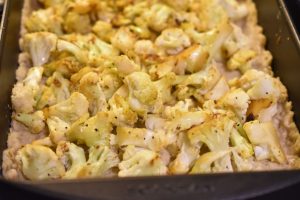 Blomkålstærte - opskrift på vegetarisk tærte med blomkål