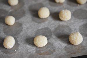 Kransekagekugler med mandelmel - nem opskrift