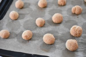 Kransekagekugler med mandelmel - nem opskrift