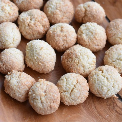 Kransekagekugler med mandelmel - nem opskrift