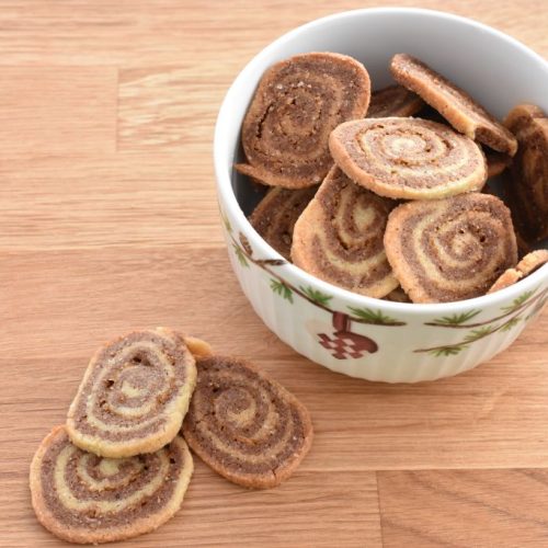 Kanelsnegle småkager - opskrift på kanelsneglecookies