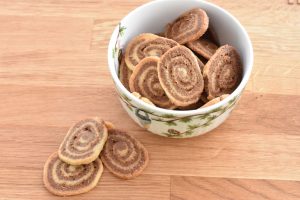 Kanelsnegle småkager - opskrift på kanelsnegle cookies