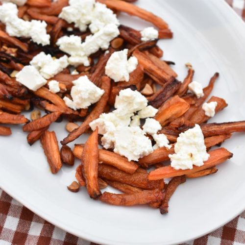 Bagte gulerødder med feta - nem opskrift