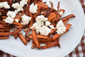 Bagte gulerødder med feta - nem opskrift