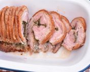 DSC_3671 • nogetiovnen.dk Porchetta i ovn - sprød lækker italiensk rullesteg