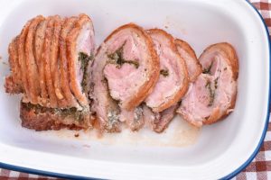 DSC_3671 • nogetiovnen.dk Porchetta i ovn - italiensk rullesteg med sprød svær