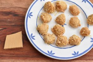 Trøfler med karamel chokolade - opskrift