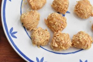 Trøfler med karamel chokolade - opskrift