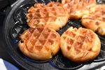 Æbleskive vafler - æbleskiver i vaffeljern