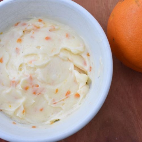 Appelsinsmørcreme til kage - opskrift