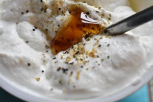 Ricotta creme med citron og honning - nem opskrift