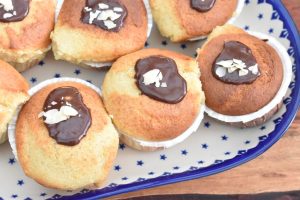 Saftige muffins med græsk yoghurt - opskrift