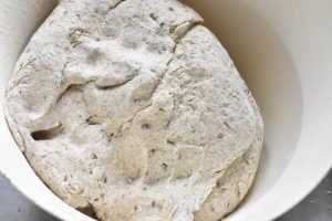 Sandwichbrød - opskrift på grove madpakke brød i bradepande