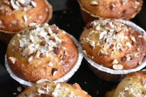 Amerikanske muffins med olie og skyr - nem opskrift