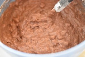 Chokolade muffins med æblemos - opskrift