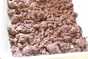 Smuldrekage med kakao - nem kakao crumble