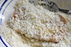 Paneret torskerogn med dildmayo - nem opskrift