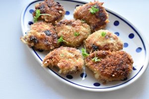 Panerede mørbradbøffer - pankopaneret mørbrad