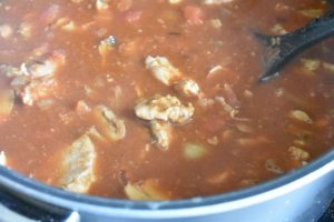 Mørbradgryde med bacon og cocktailpølser- luksus opskrift