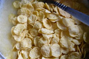 Cornflakes småkager - sprøde cookies med cornflakes