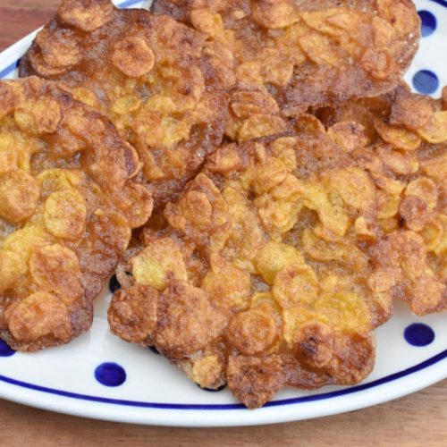 Cornflakes småkager - sprøde cookies med cornflakes