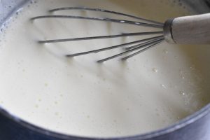 Sagosuppe - nem opskrift på gul sago suppe