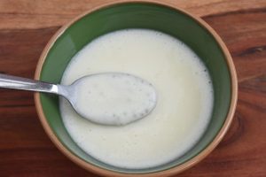 Sagosuppe - nem opskrift på gul sago suppe