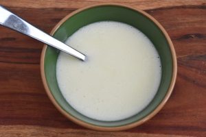 Sagosuppe - nem opskrift på gul sago suppe