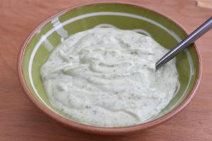 Aioli med ramsløg - nem ramsløgsaioli med hvidløg
