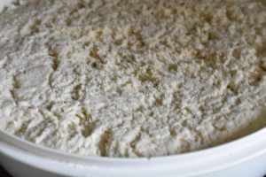 Franskbrød i form med skyr - opskrift