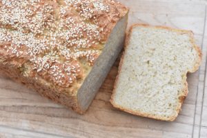 Franskbrød i form med skyr - opskrift