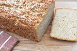 Franskbrød i form med skyr - opskrift